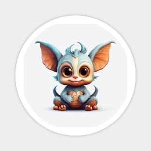 Cute Little Monster With Big Ears Magnet